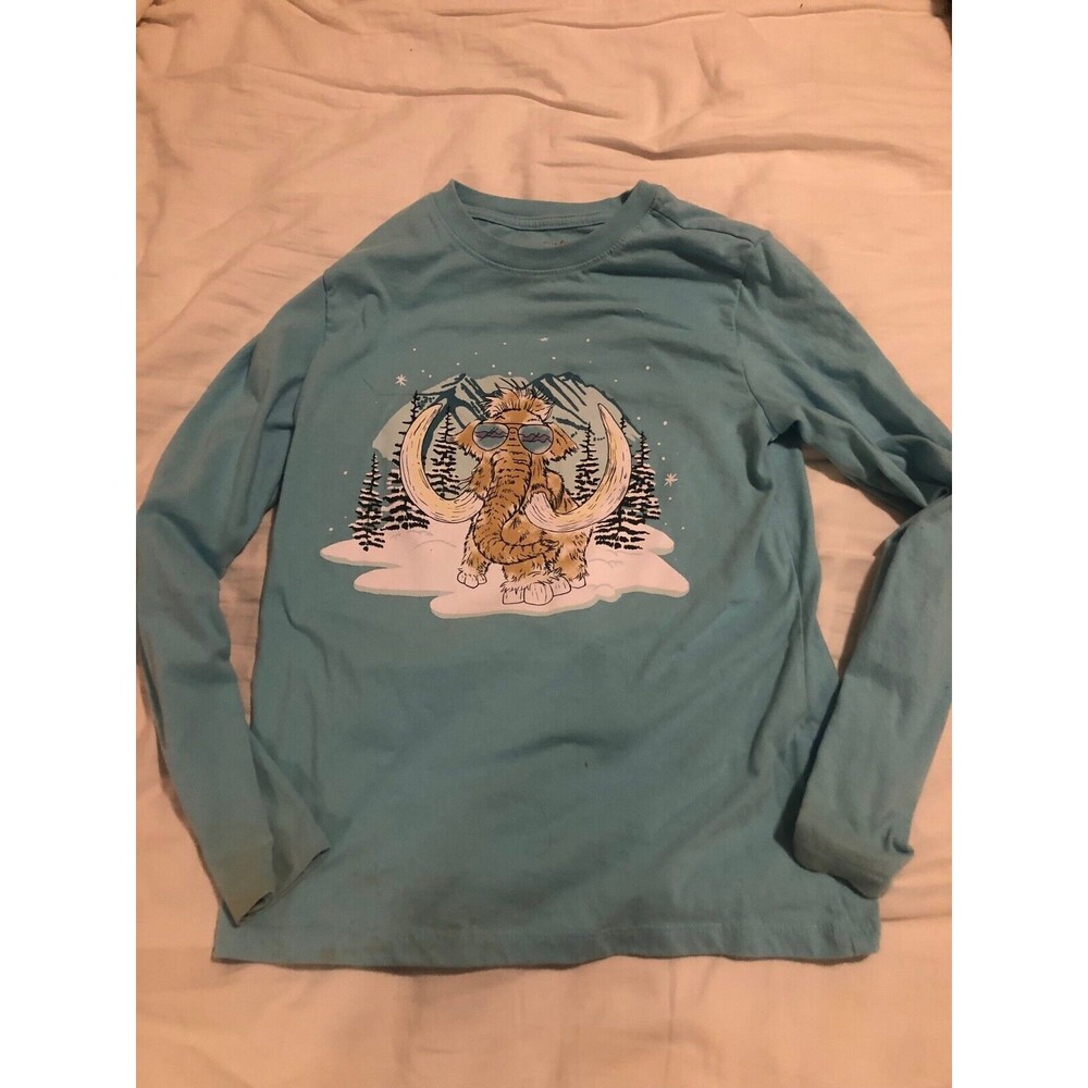 cat‎ and jack boys long sleeve t-shirt elephant size 8/10